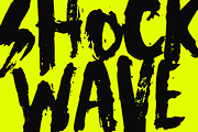 Raw Voltage – Aggressive Brush Font, a Handwritten Font by Letteratom (Thumbnail 4 of 9)