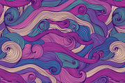 Wave element decor, pattern, a Pattern Graphic by Markovka (Thumbnail 2 of 5)