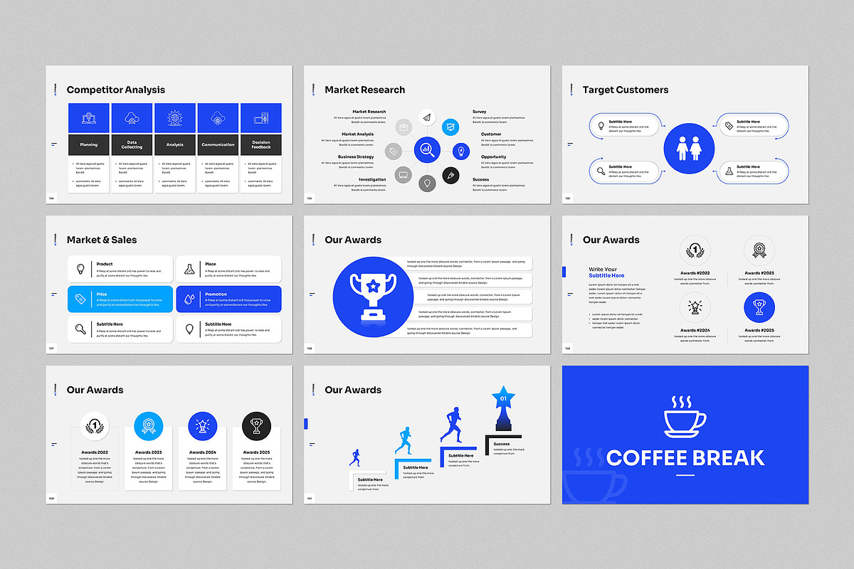 Pitch Deck PowerPoint Template, a Presentation Template by CreativeSlides (Photo 22 of 41)