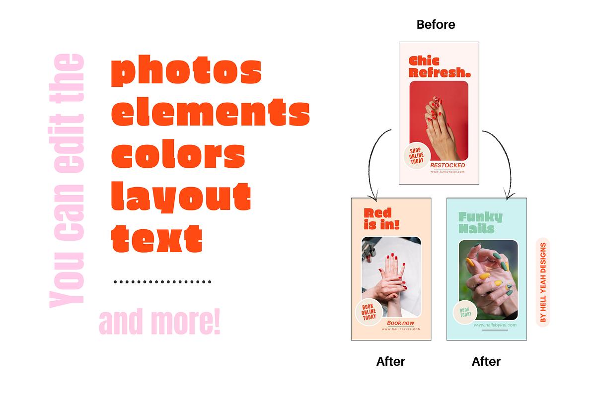 Cherry Instagram Story Templates, a Social Media Template by Hell Yeah Designs (Photo 5 of 8)