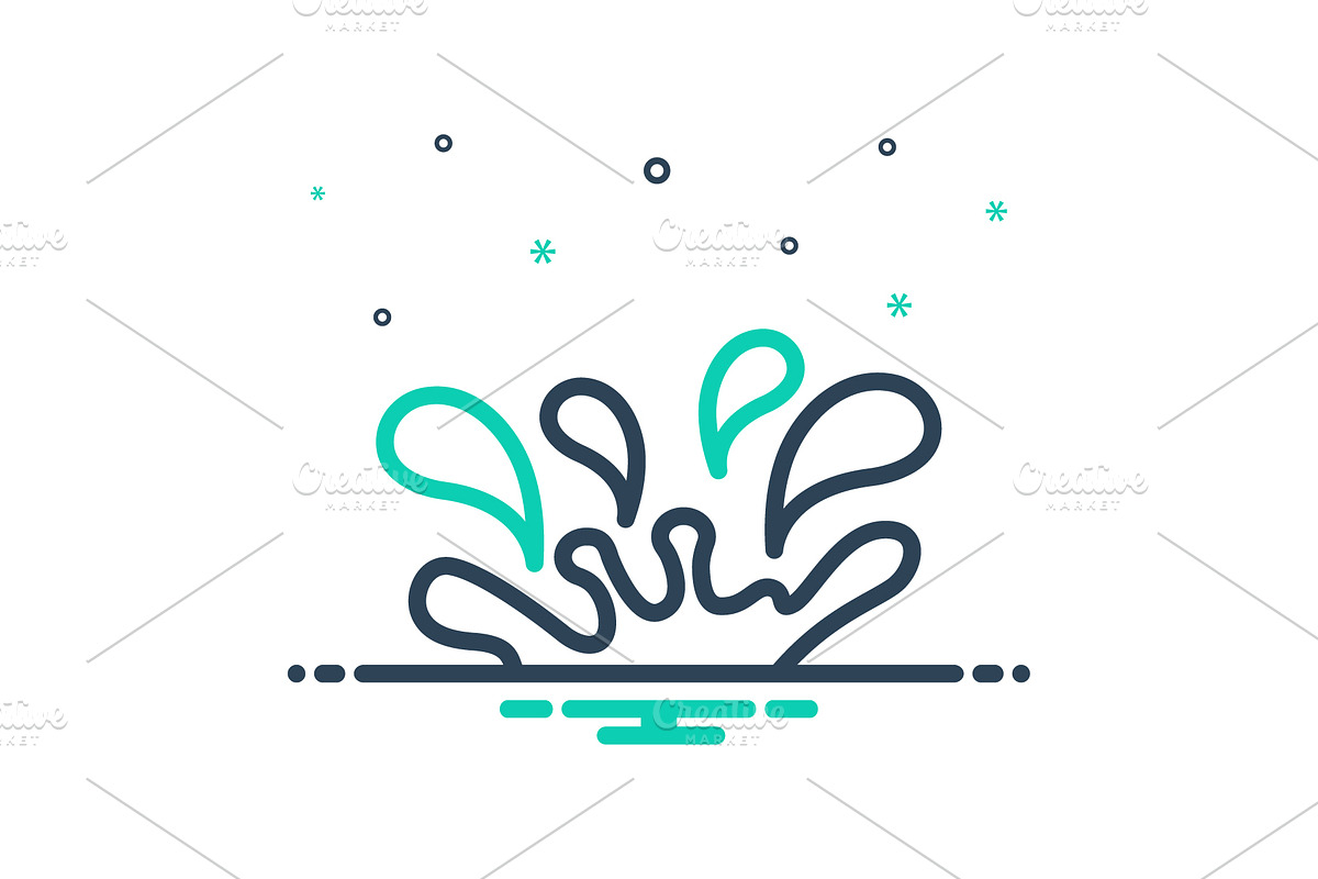 Squirting spurt mix icon, an Icon by Creative priyanka