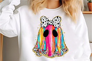 Colorful Coquette Glitter Ghost Png, an Illustration by Libby Wishes (Thumbnail 2 of 6)