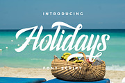 Holidays Typeface, a Font by Sundawani Typeface (Thumbnail 1 of 7)