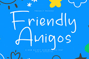 Friendly Amigos, a Handwritten Font by Integritype Studio (Thumbnail 1 of 15)