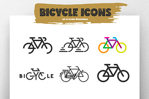 Bicycle icons