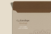 Envelope C4 Mockup - 12 Views, a Packaging Mockup by Illusiongraphic (Thumbnail 22 of 24)