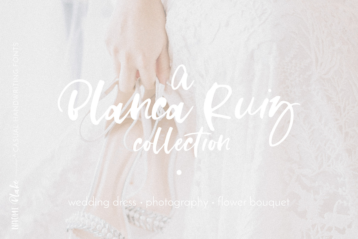 Naomi Blake, a Script Font by BlueRobinDesignShop (Photo 9 of 20)