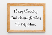Again | Script Font, a Script Font by Scratchones (Thumbnail 7 of 8)