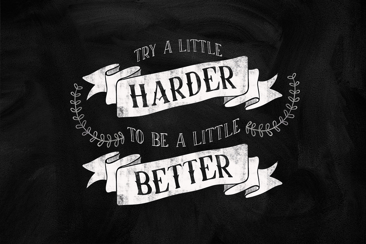 Chalk and Friend, a Font by alit design (Photo 14 of 18)