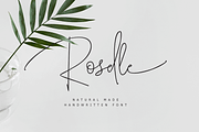 Roselle, a Script Font by GRAPHICPRESS (Thumbnail 1 of 9)