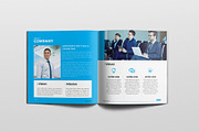 Square Annual Report Brochure, a Brochure Template by New Lines (Thumbnail 5 of 10)