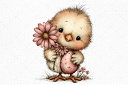 Whimsical Easter Clipart, an Illustration by Craft Nest (Thumbnail 9 of 11)
