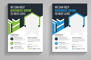 Modern Corporate Business Flyer, a Flyer Template by SouravDesign