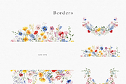 Whimsical Wildflowers - Watercolor, a Decorative Illustration by ThaismotaCreativeCo (Thumbnail 8 of 9)