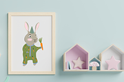 Cute Animal Clipart Collection, an Animal Illustration by Oleksandra Illustrates (Thumbnail 9 of 13)