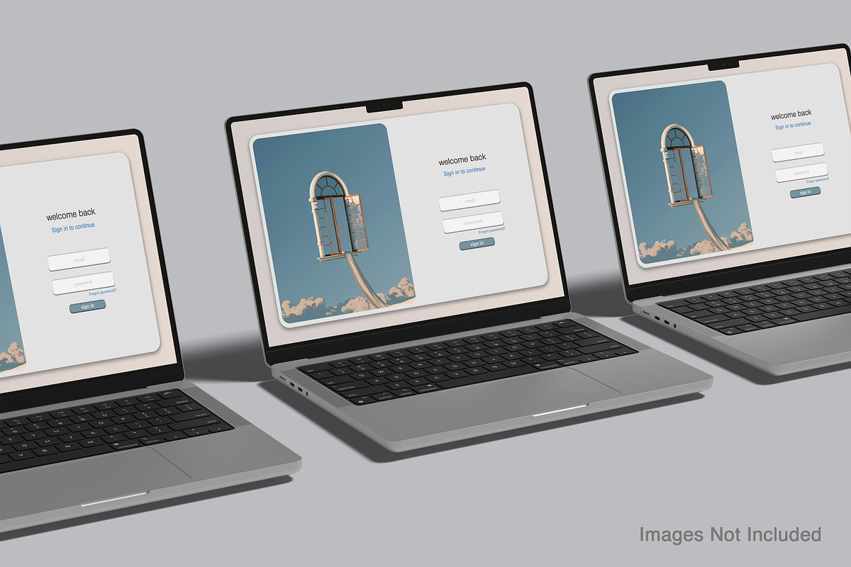 Macbook Mockup Set | 25 PSD files, a Mac Mockup by rahmatmoscae (Photo 22 of 26)