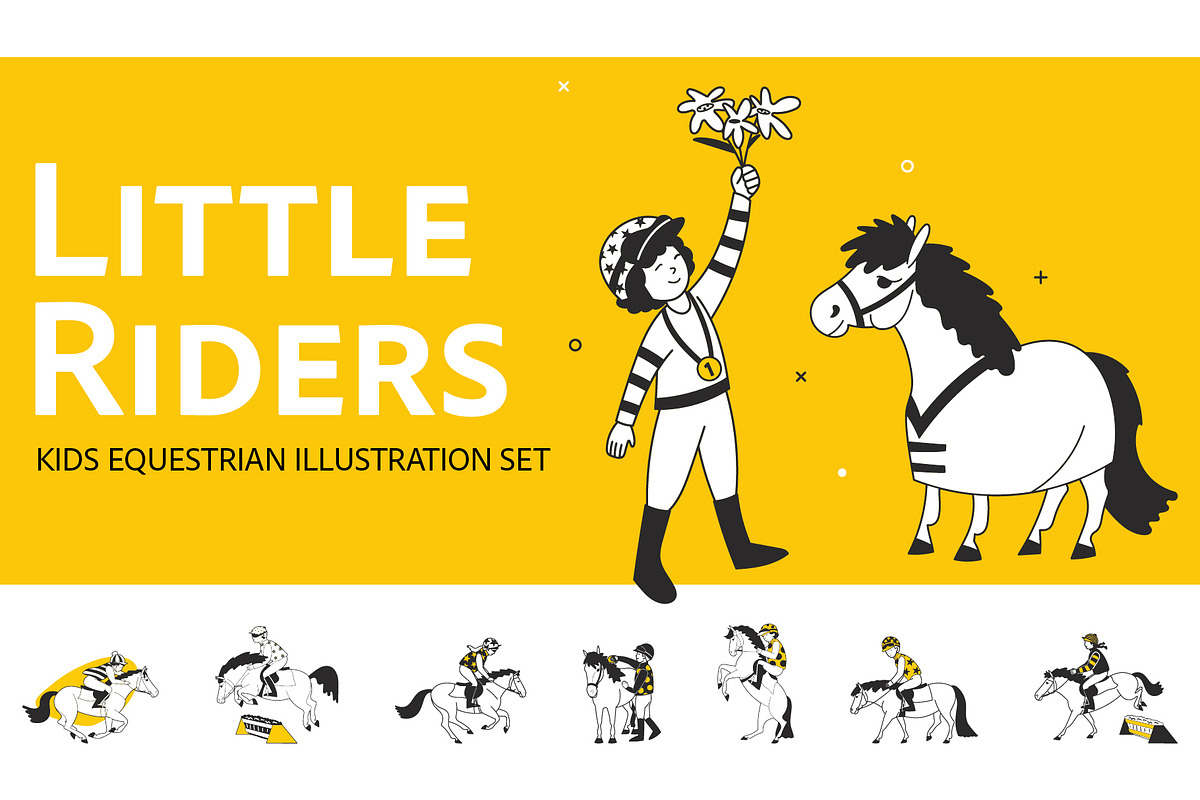 Little Riders, an Animal Illustration by Naurider (Photo 1 of 4)