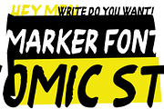 Penkarta - hand made font, a Handwritten Font by La Boite Graphique (Thumbnail 4 of 6)
