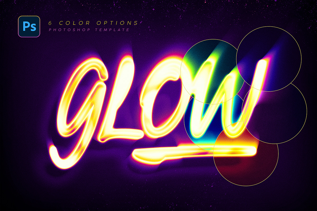 Glowing Text Effect, a Layer Style Add-On by Andrew Skoch Design (Photo 4 of 7)