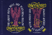 Morant Chastor Typeface, a Blackletter Font by alit design (Thumbnail 16 of 17)
