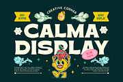 Calma Font, a Serif Font by CCS Type (Thumbnail 1 of 27)