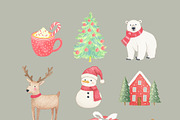 Colored Pencils Christmas, a Seasonal Illustration by Vasmila (Thumbnail 10 of 12)