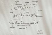 Thoughtful Pathways Font, a Handwritten Font by Letterhanna Studio (Thumbnail 2 of 12)