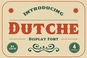 Dutche – Display Serif, a Serif Font by Craft Supply Co. (Thumbnail 1 of 8)