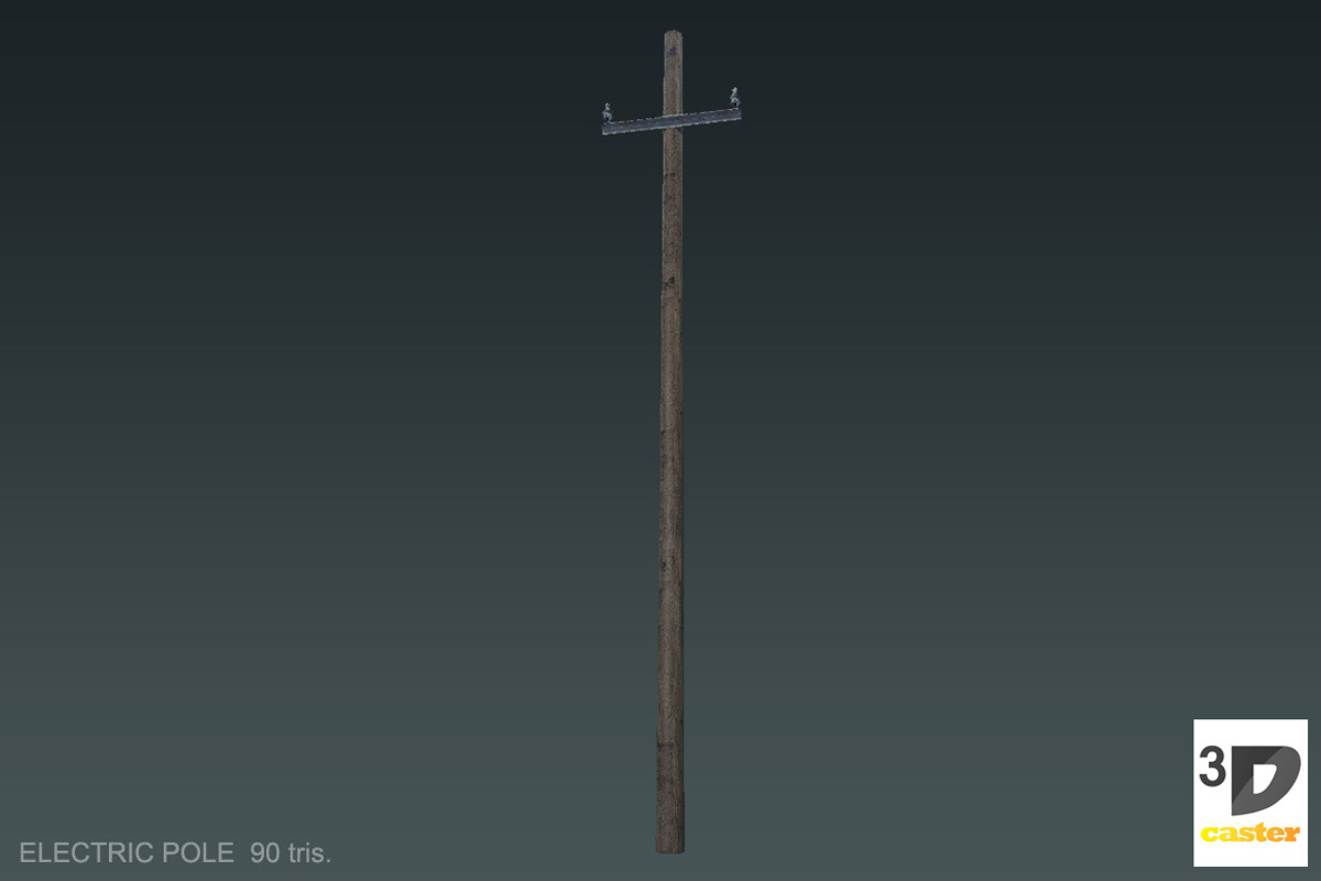 Electric Poles, an Environmental 3D Model by 3DCaster (Photo 8 of 9)