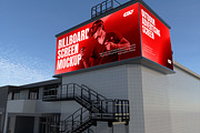 Billboard Screen Mockup, an Advertising Mockup by Unerispace (Thumbnail 3 of 5)