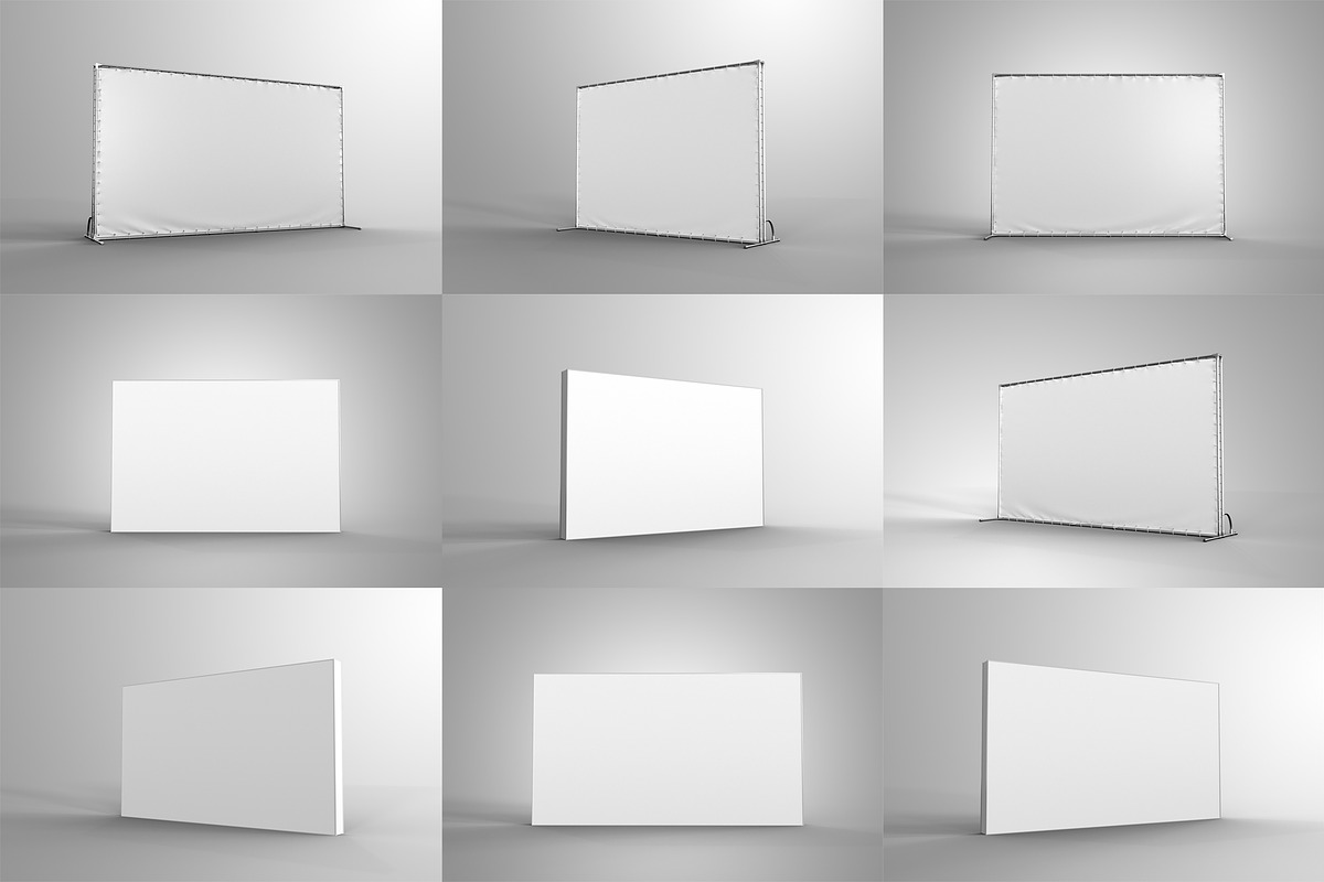 3D Presswall mock-ups, a Product Mockup by GK Creative (Photo 5 of 5)
