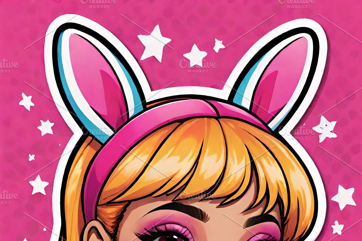 Bunny Girl Power Pack, an Illustration by ETARA by Mea Hau (Photo 8 of 11)