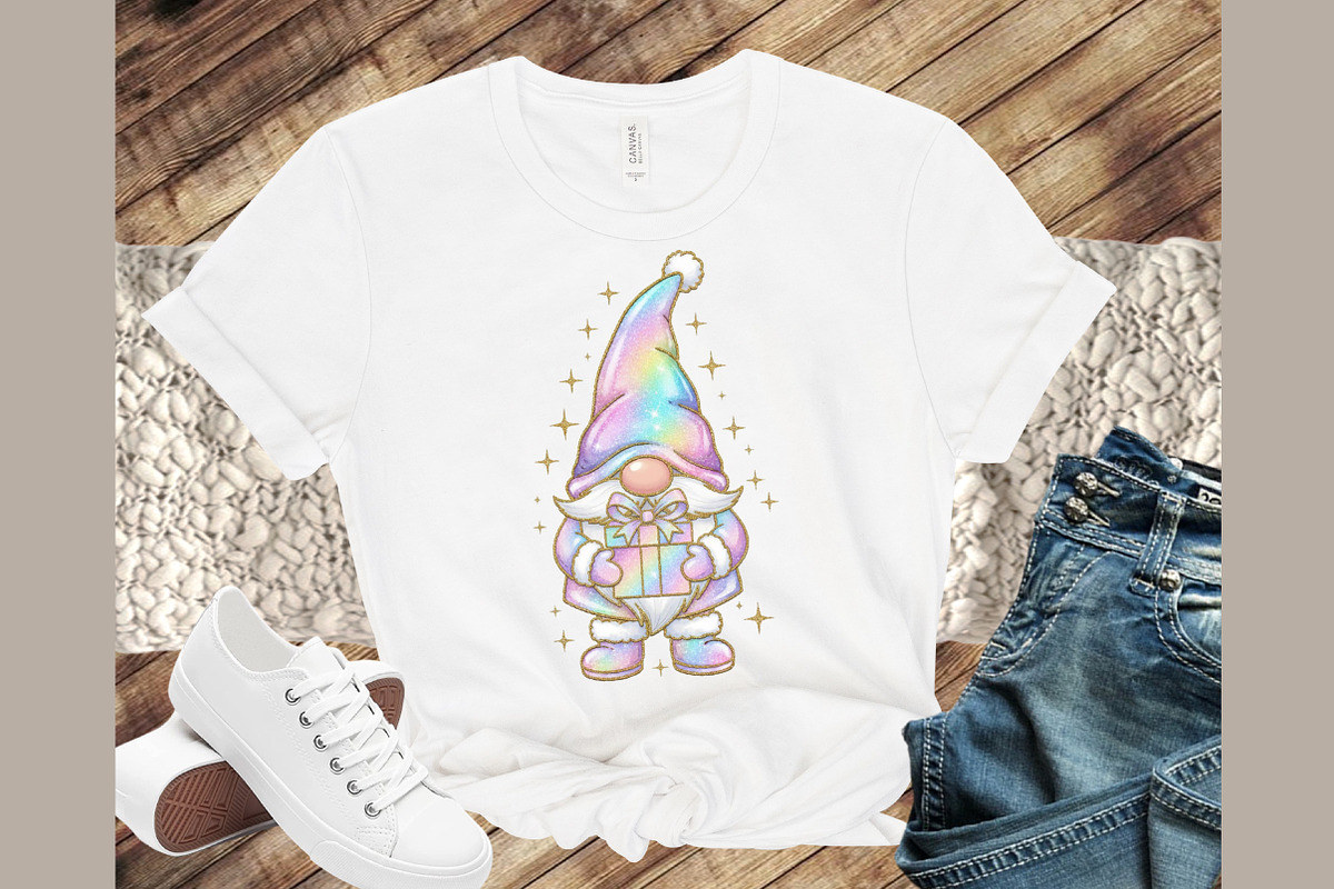Christmas Gnome Gift Box PNG, an Illustration by Sublimation Artist (Photo 8 of 9)