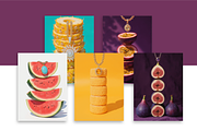Fruit Jewelry Editorial Art, an Object Graphic by Jakayla Digital Co (Thumbnail 3 of 10)