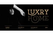 Luxury Home Font, a Font by Foda Foundry (Thumbnail 1 of 8)