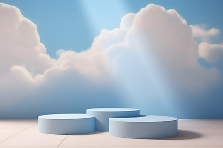 Background with empty, blank stone podium, pedestal for product placement, a Background Photo by Lenor4ik