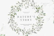 Modern Watercolor Greenery & Wreaths, a Decorative Illustration by Laras Wonderland (Thumbnail 10 of 12)