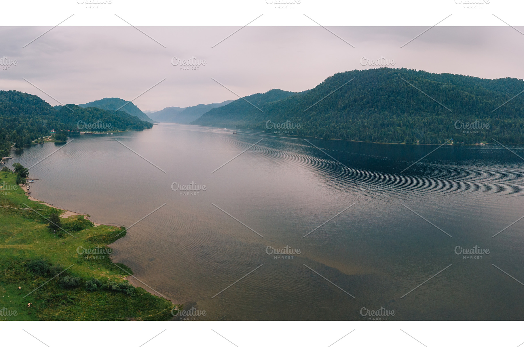 Lake Teletskoye in Altai Mountains, a Nature Photo by Jan Jack Russo Media