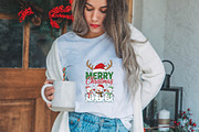 Merry Christmas Snowman Sublimation, an Illustration by DreamPrint404 (Thumbnail 3 of 7)