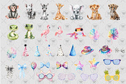 Safari Baby Animals Clipart, an Illustration by BigCakeBee (Thumbnail 3 of 4)