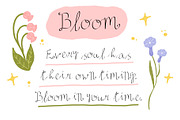 Whimsical handwritten font - curly, a Script Font by Mussbolo Studio (Thumbnail 2 of 3)