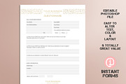 Event Planner Contract & Forms IF269, a Stationery Template by InstantForms (Thumbnail 2 of 3)