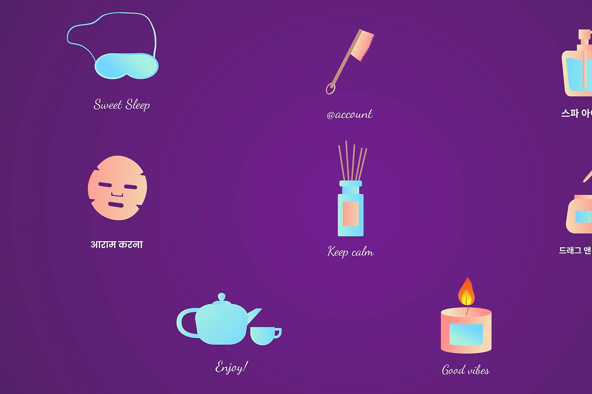 Spa Relaxing Icons DaVinci Resolve, a Templates & Theme by 2dfx (Photo 1 of 2)