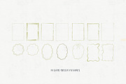 Cute Watercolor Borders & Frames, a Graphic by Design by Laney (Thumbnail 7 of 10)