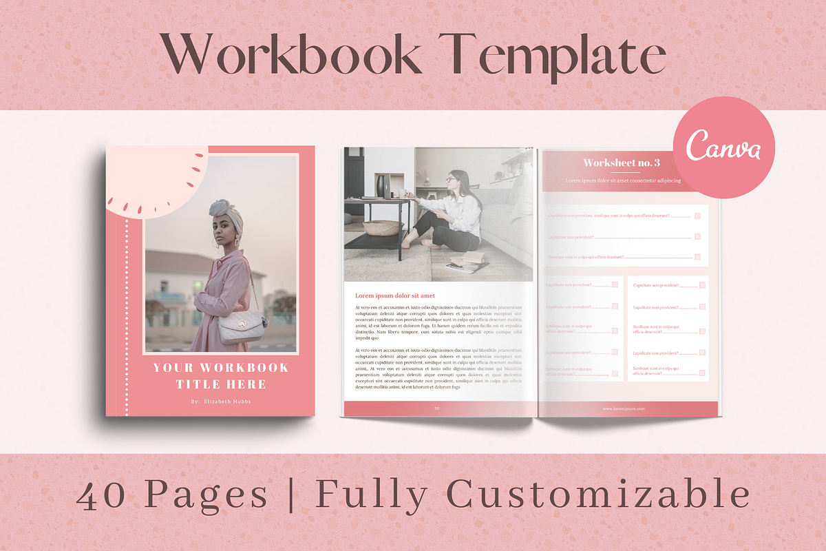 CREATOR WORKBOOK TEMPLATE, a Magazine Template by Tegefeldt Design (Photo 1 of 12)