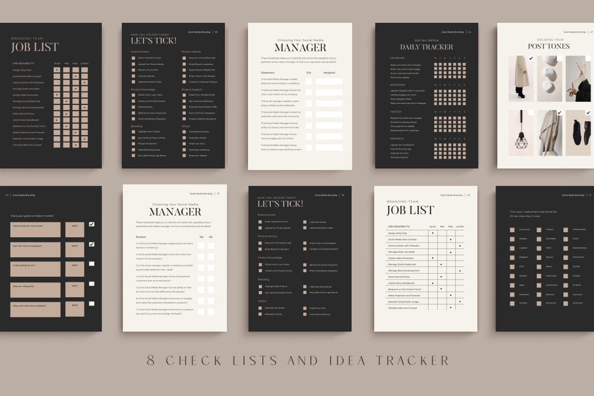 6 in 1 Bundle Coach Creator CANVA PS, a Magazine Template by Eviory (Photo 26 of 106)
