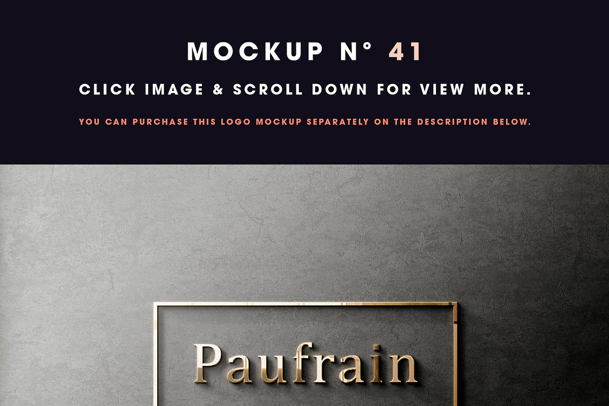 50 Logo Mockup Branding Bundle - V3, an Advertising Mockup by Asylab (Photo 47 of 57)