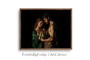 Adam & Eve with Forbidden Fruit Art, a Person Photo by PrintablesByFranklyn (Thumbnail 1 of 8)