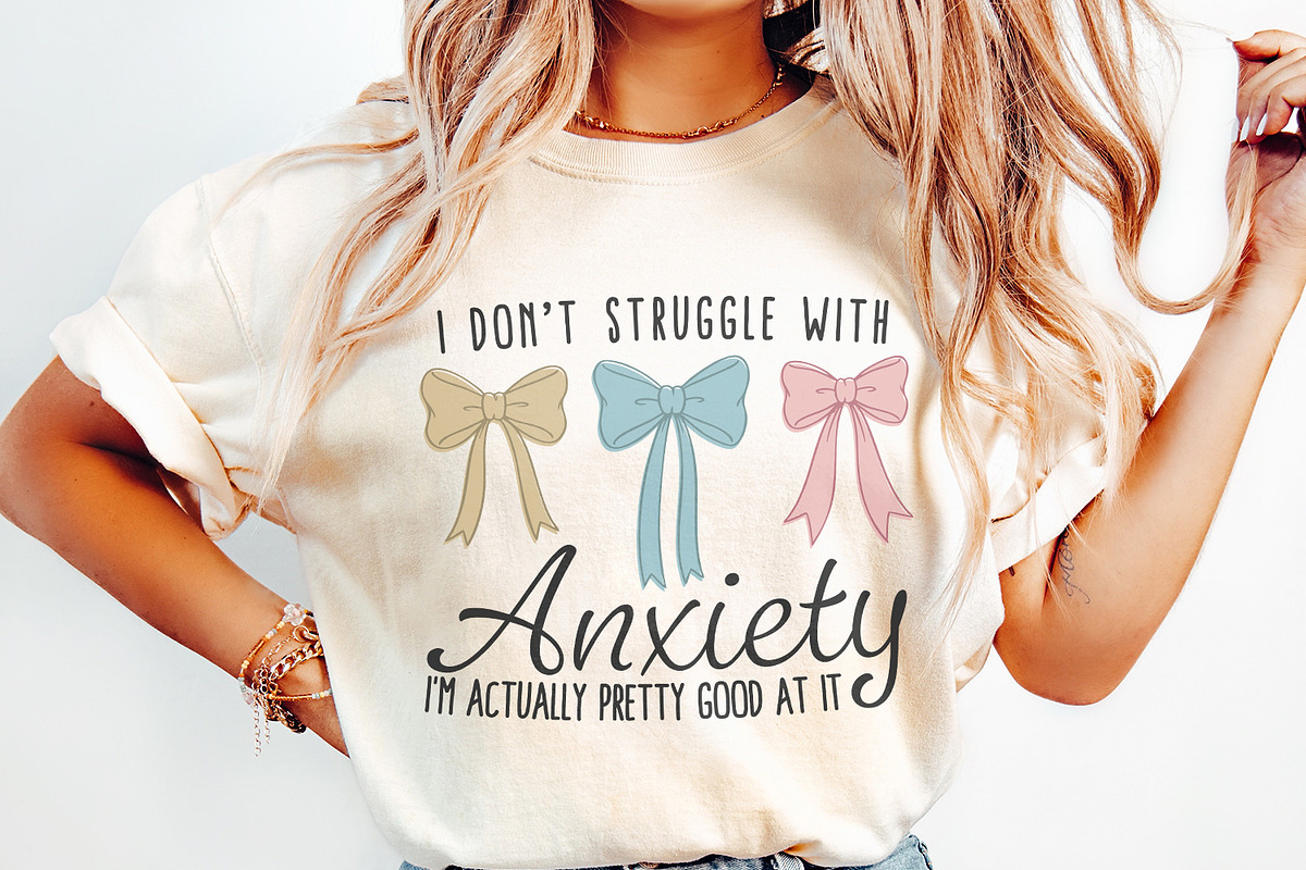 Coquette Mental Health Bow PNG, an Illustration by SharpMarketplace (Photo 2 of 9)