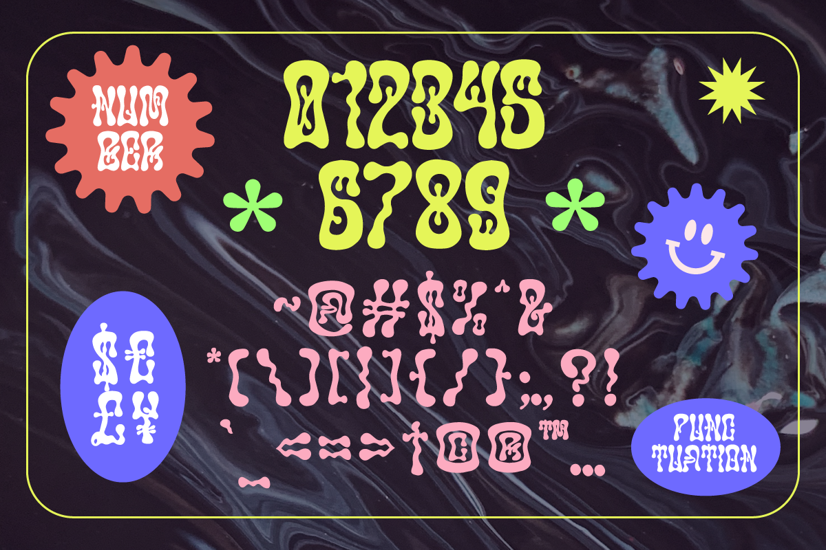 Squidwod Liquid Display Font, a Font by Ronny Studio (Photo 7 of 9)